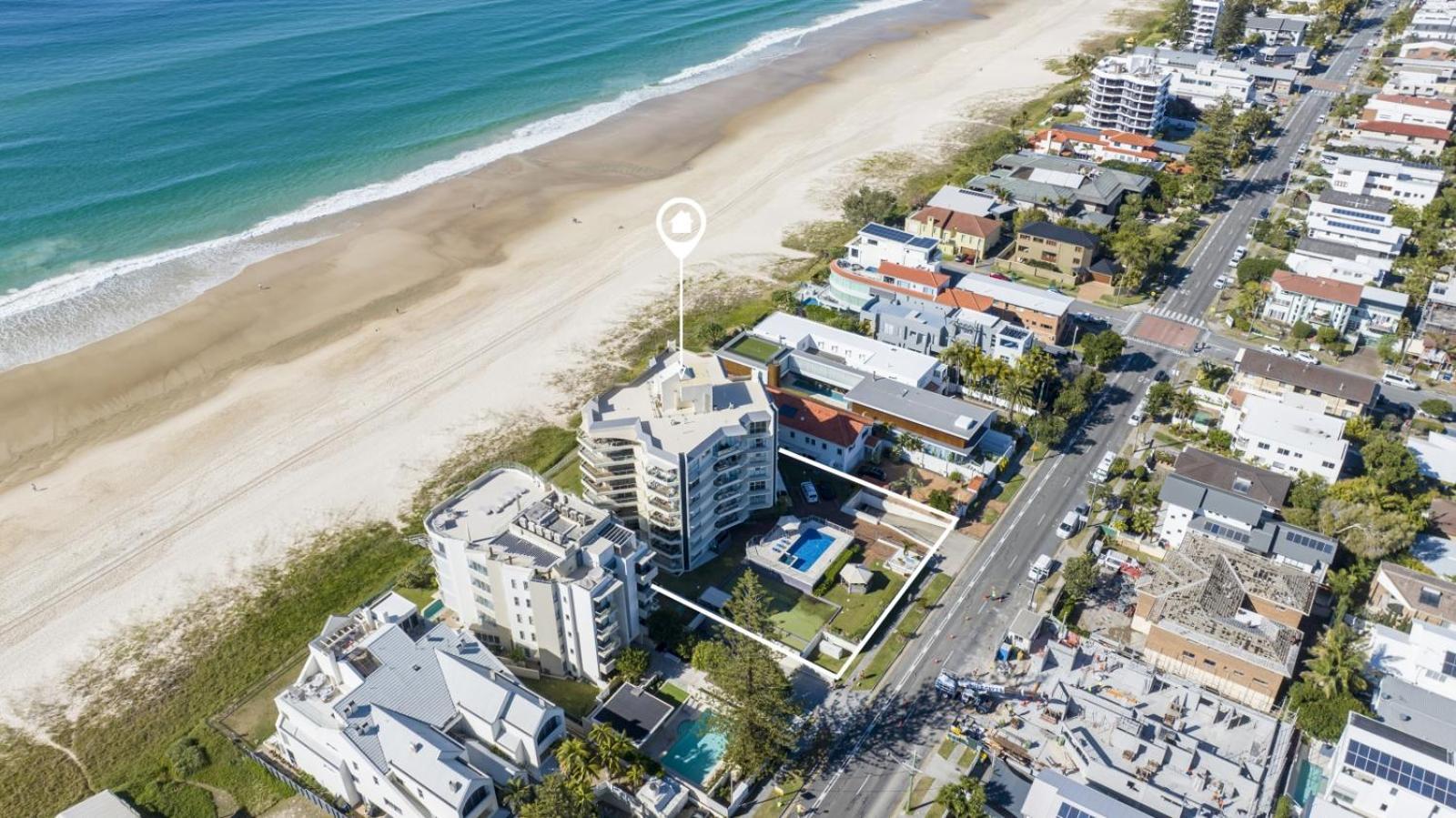 Foreshore Beachfront Apartments Gold Coast Bagian luar foto